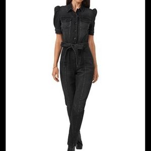 1.State Black Jumpsuit